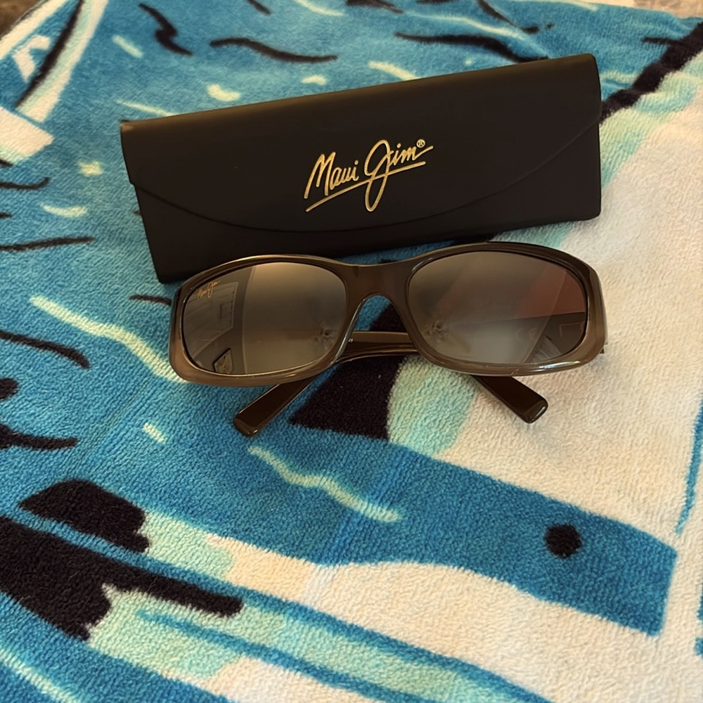 Maui Jim Brown Sunglasses- Punchbowl